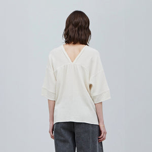 Gauze Blouse in Soy