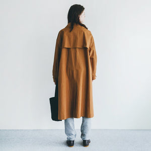 Cotton Riddhi Coat in Amber