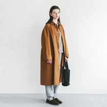 Load image into Gallery viewer, Cotton Riddhi Coat in Amber