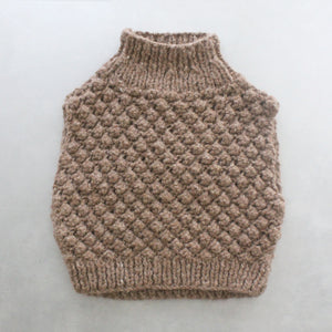 Garbanzo Vest in Beige