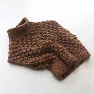 Garbanzo Vest in Brown