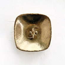 Load image into Gallery viewer, Japanese Brass Dish in Owl