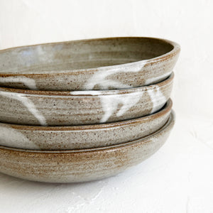 Pasta Bowl in Glossy Grey