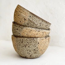 Load image into Gallery viewer, Mitsuko Speckled Bowl in Olive &amp; Peach