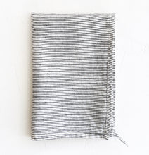 Load image into Gallery viewer, Linen Kitchen Towel in Pinstripe