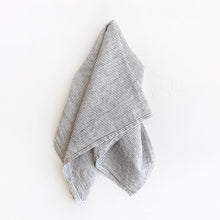 Load image into Gallery viewer, Linen Kitchen Towel in Pinstripe