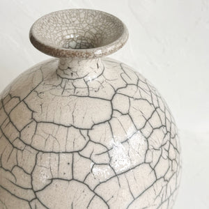 Raku Vase