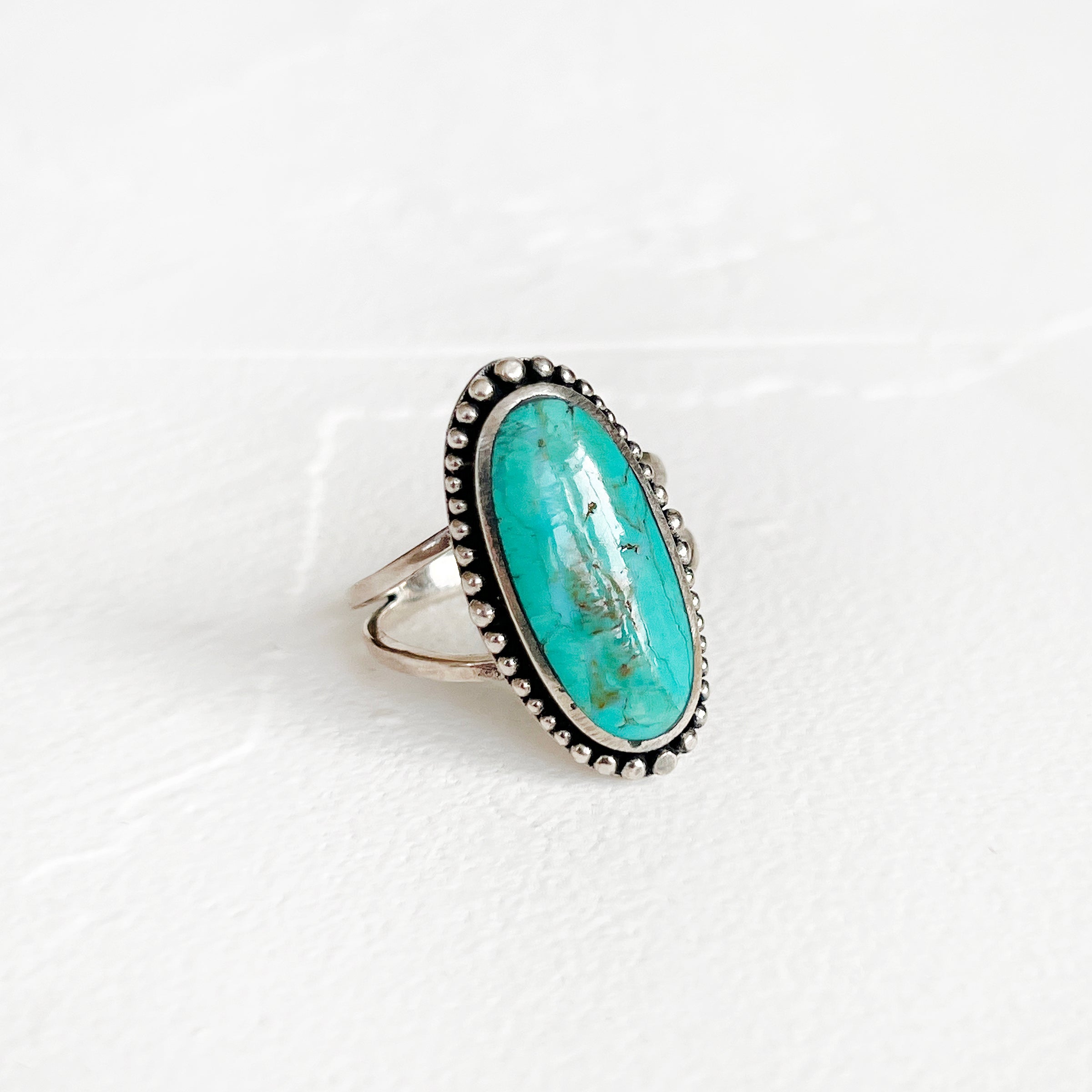 Southwest Sterling & Turquoise Ring