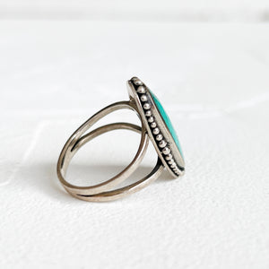 Southwest Sterling & Turquoise Ring