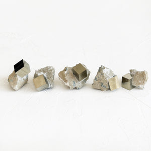 Cubic Pyrite on Matrix