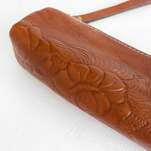 Embossed Leather Pouch