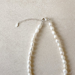 Rice Pearl Necklace