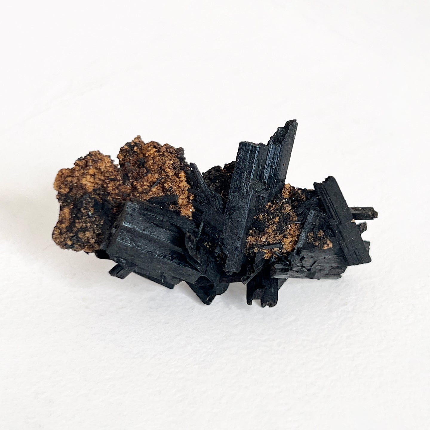 Black Tourmaline Cluster