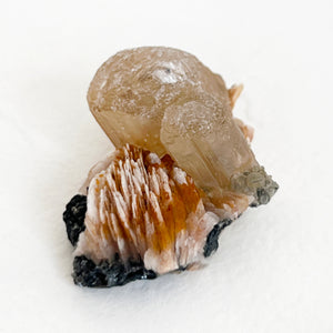 Cerussite with Pink Barite