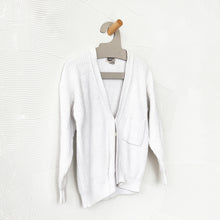 Load image into Gallery viewer, White Cotton Cardigan