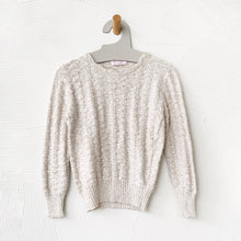 Load image into Gallery viewer, Vintage Cream Knit Sweater