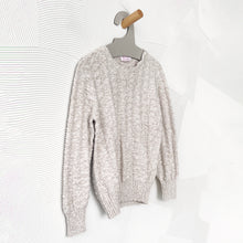 Load image into Gallery viewer, Vintage Cream Knit Sweater