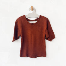 Load image into Gallery viewer, 80&#39;s Caramel Knit Sweater