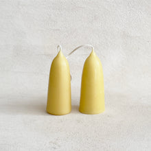 Load image into Gallery viewer, Beeswax Stubby Candles in Goldenrod