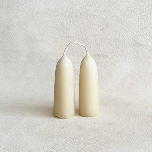 Beeswax Stubby Candles in Mother's Milk