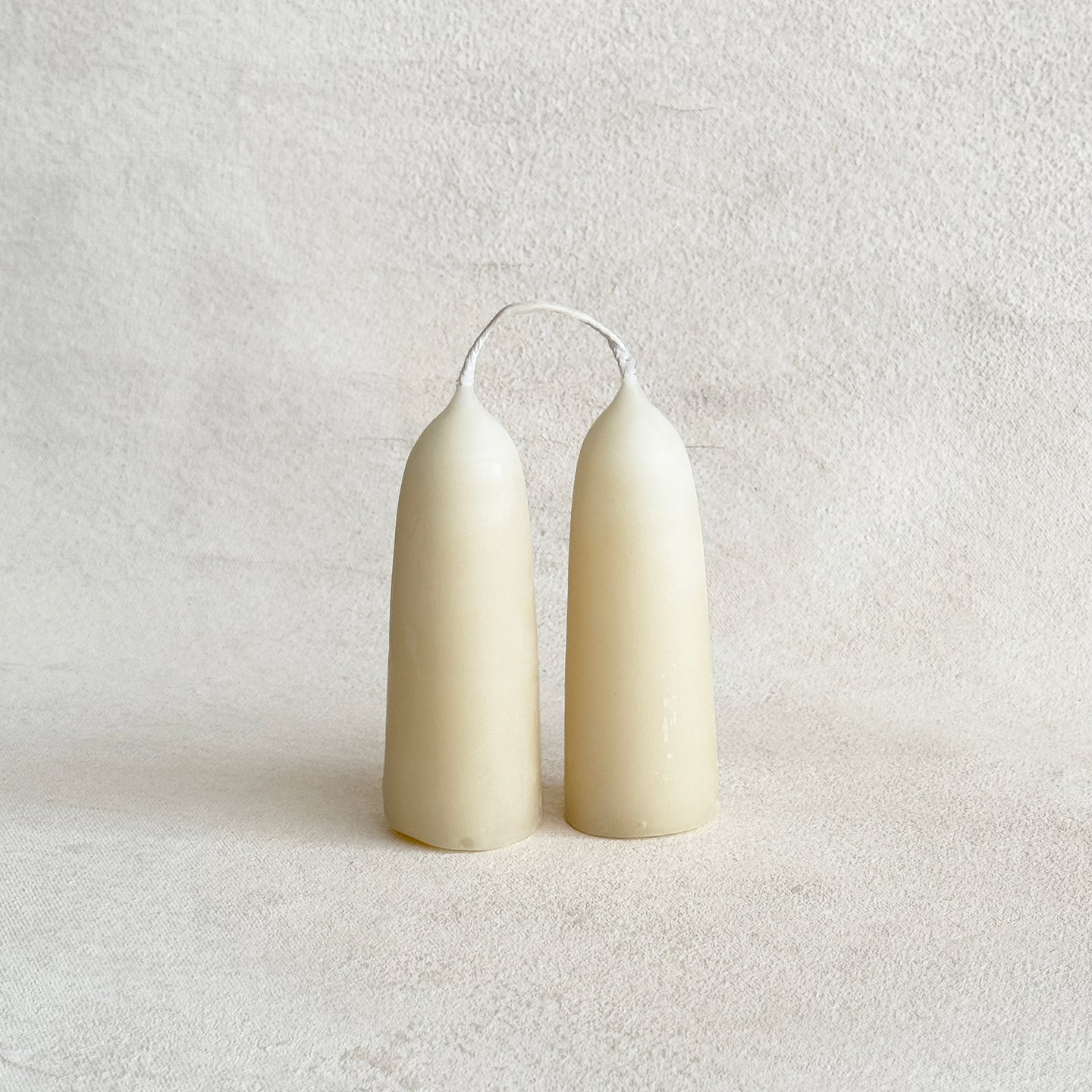 Beeswax Stubby Candles in Mother's Milk