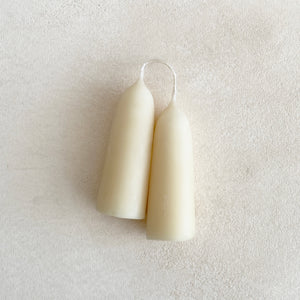 Beeswax Stubby Candles in Mother's Milk