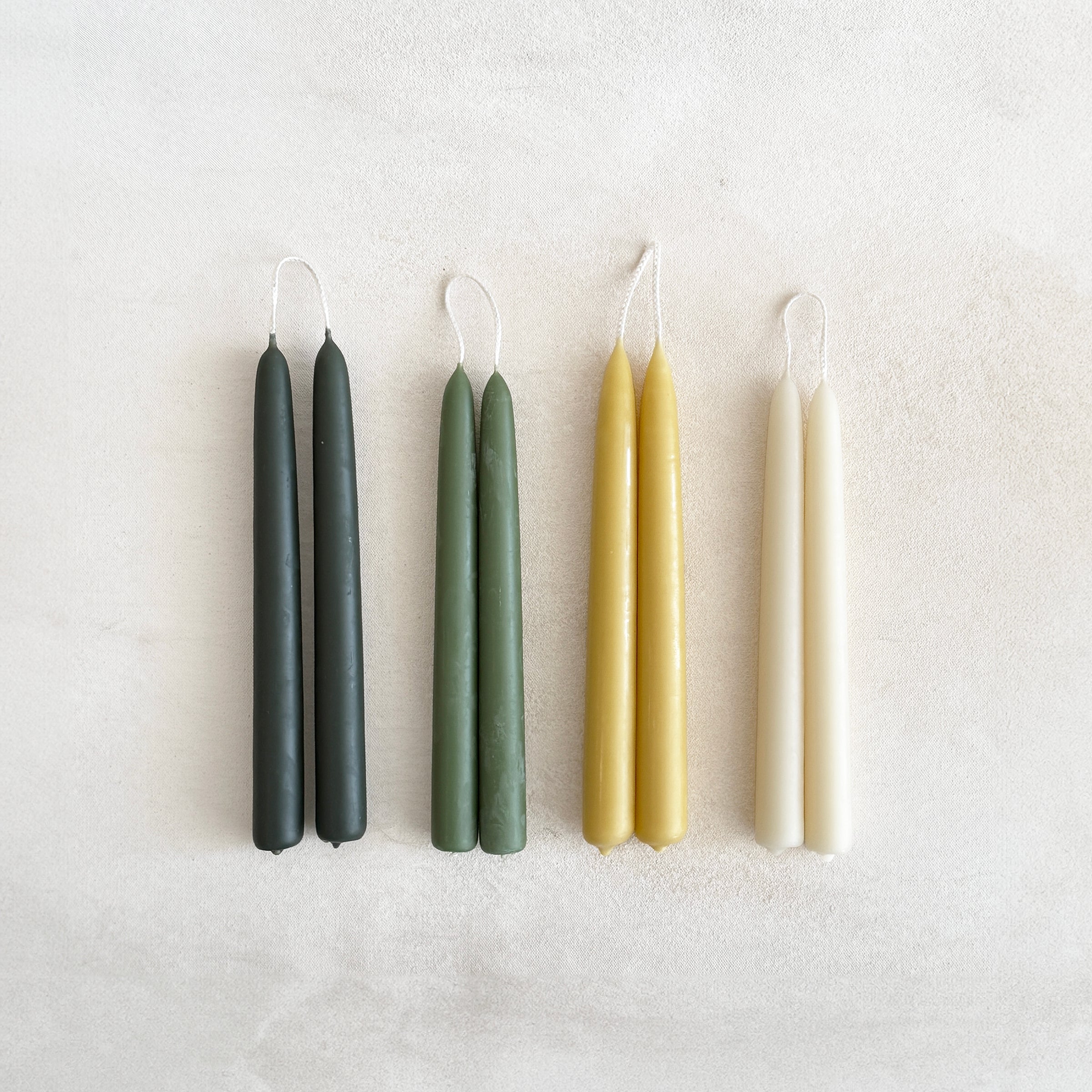 Beeswax Tapers