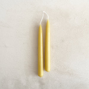 Beeswax Tapers