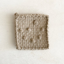 Load image into Gallery viewer, Handwoven Cotton Potholder