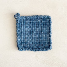 Load image into Gallery viewer, Handwoven Cotton Potholder