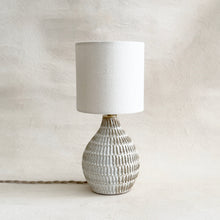 Load image into Gallery viewer, Carved Lamp in Shell