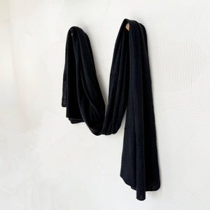 Black Cashmere Wrap