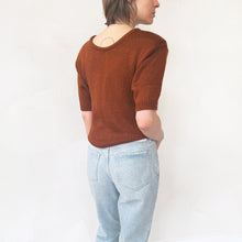 Load image into Gallery viewer, 80&#39;s Rust Knit Sweater