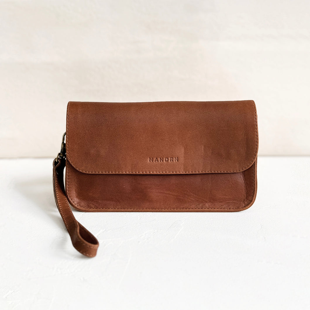 Ziggy Leather Bag in Tan