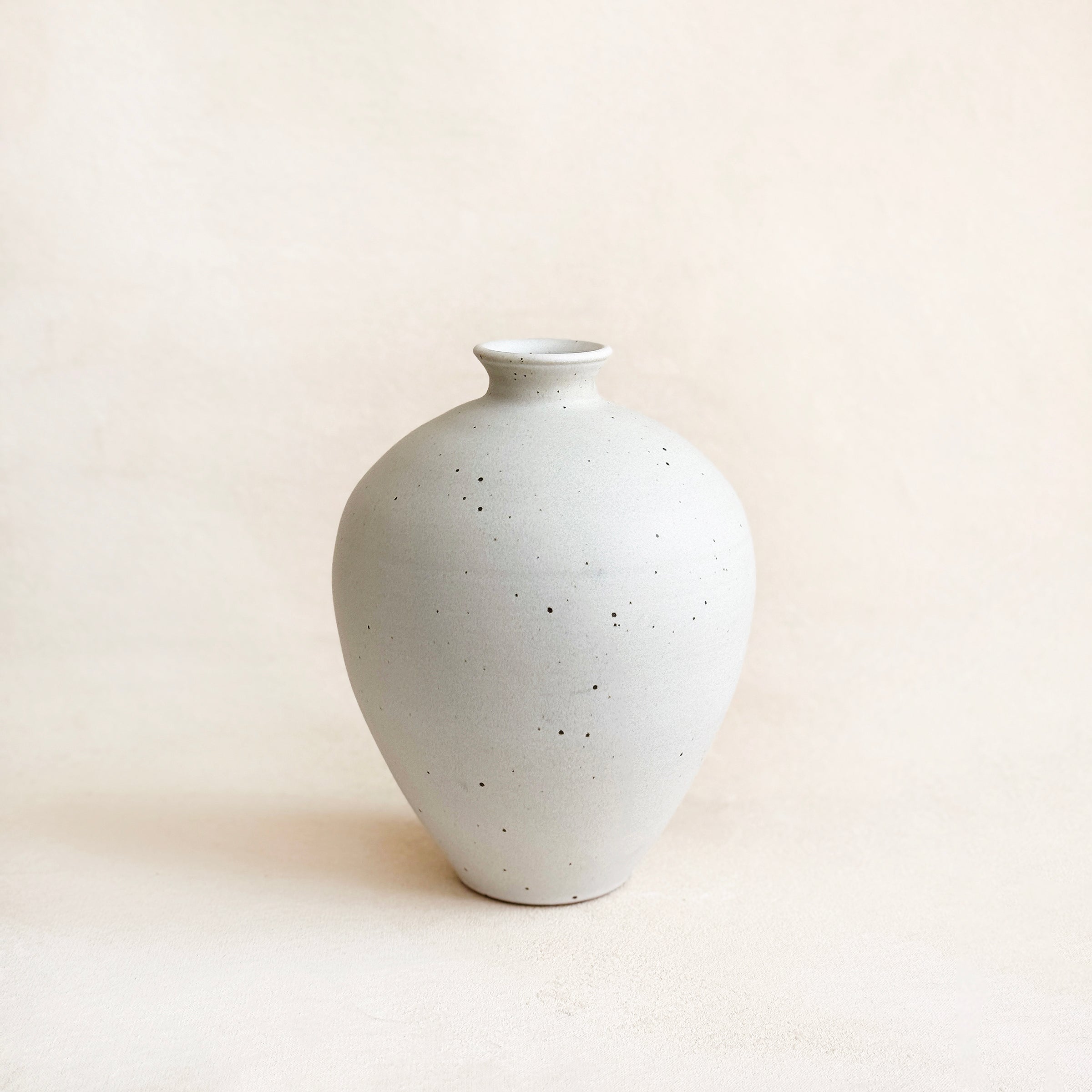 Matte White Vase