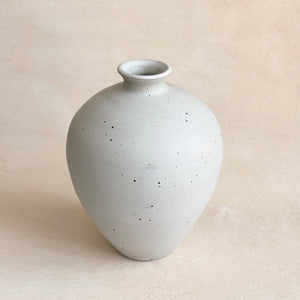 Matte White Vase