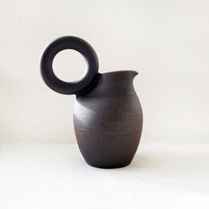 Ring Pitcher in Dark Chocolate