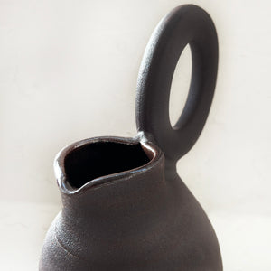 Ring Pitcher in Dark Chocolate