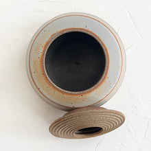 Load image into Gallery viewer, Lidded Vessel in Dark Cream