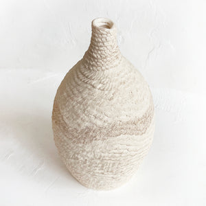 Coiled Vase in Cream