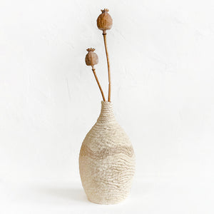 Coiled Vase in Cream