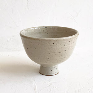 Speckled Pedestal Bowl