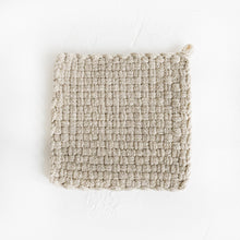 Load image into Gallery viewer, Handwoven Cotton Potholder