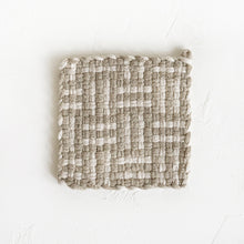 Load image into Gallery viewer, Handwoven Cotton Potholder