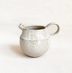 Pitcher in White Speckle