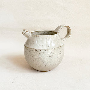 Pitcher in White Speckle