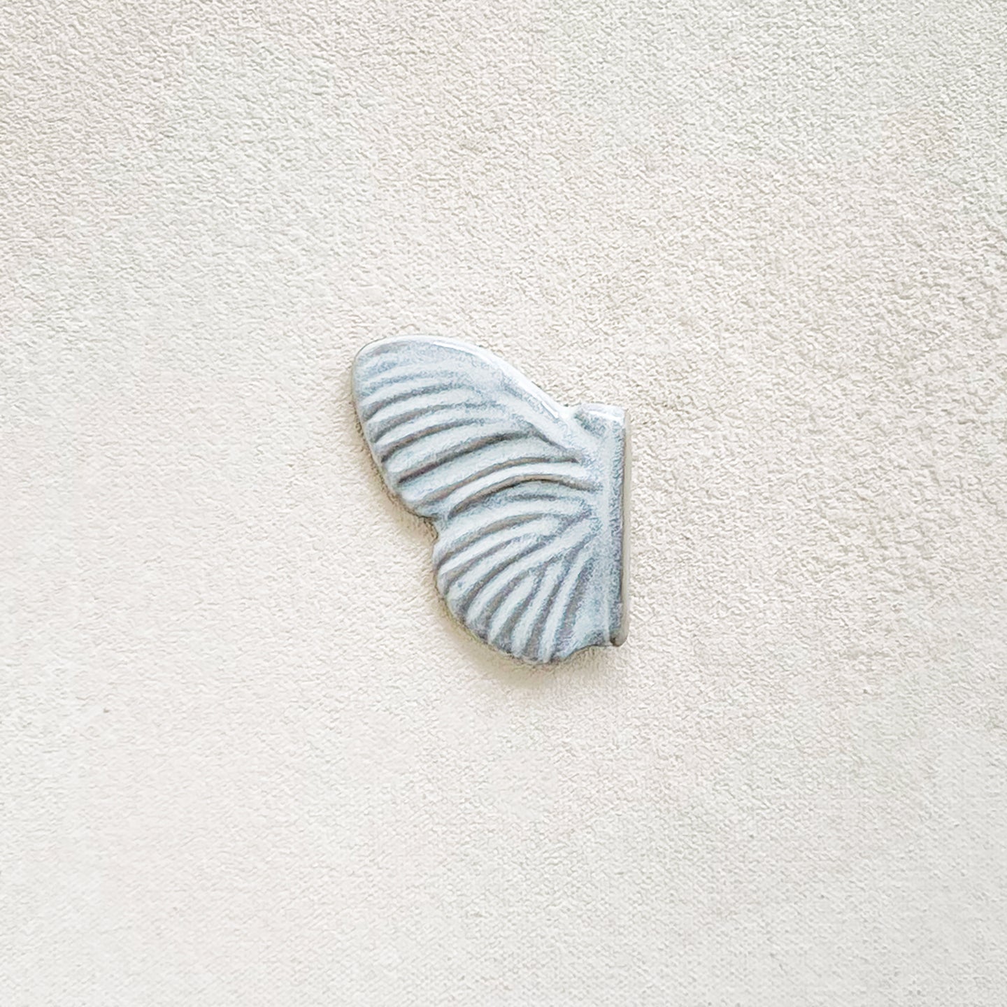 Ceramic Butterfly in Glossy White