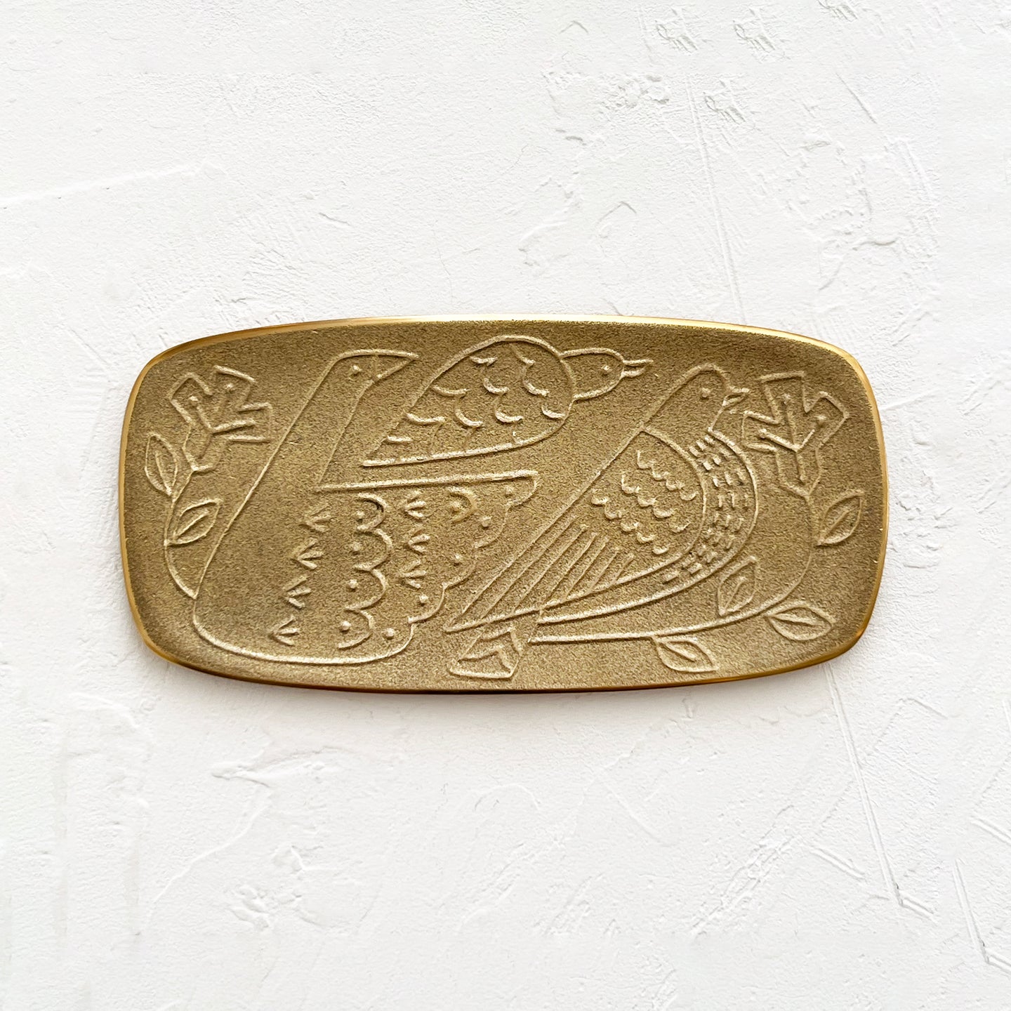 Brass Bird Tray