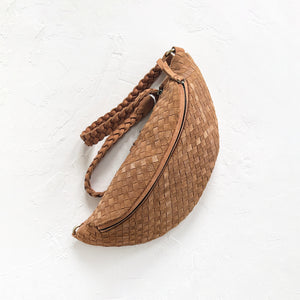 Atlas Woven Vegan Leather Bag