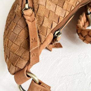 Atlas Woven Vegan Leather Bag